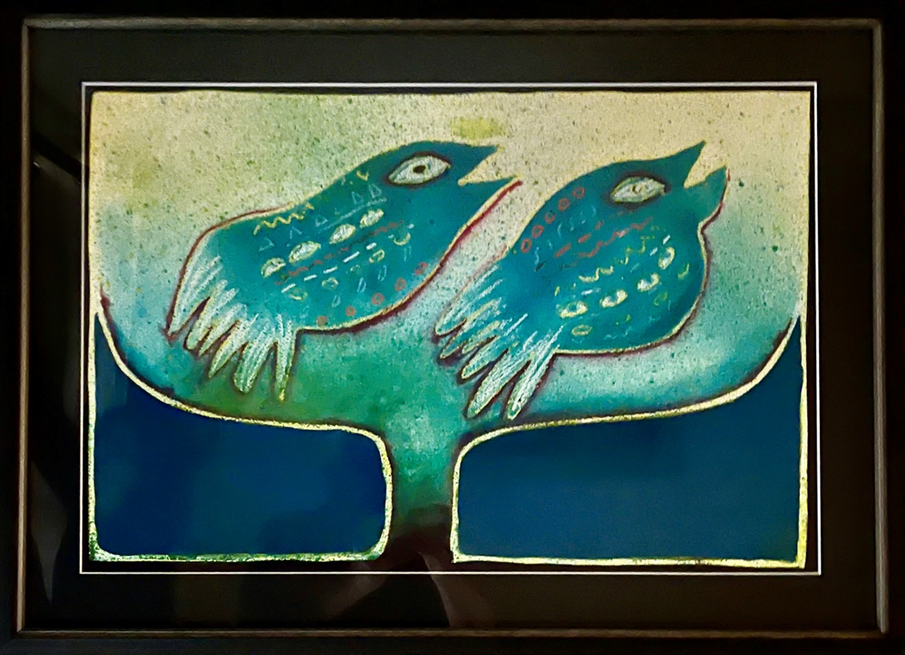 Twee Vogels Zwart PP